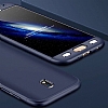 Zore GKK Ays Samsung Galaxy J5 Pro 2017 360 Derece Koruma Lacivert Rubber Klf - Resim: 2