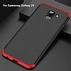 Zore GKK Ays Samsung Galaxy J6 360 Derece Koruma Siyah Rubber Klf - Resim: 2
