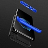 Zore GKK Ays Realme 7 Pro 360 Derece Koruma Siyah Rubber Klf - Resim: 2