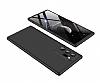 Zore GKK Ays Samsung Galaxy Note 20 Ultra 360 Derece Koruma Siyah Rubber Klf