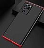 Zore GKK Ays Samsung Galaxy Note 20 Ultra 360 Derece Koruma Krmz-Siyah Rubber Klf - Resim: 1