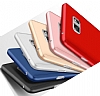 Zore GKK Ays Samsung Galaxy Note 5 360 Derece Koruma Silver Rubber Klf - Resim: 4