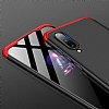 Zore GKK Ays Xiaomi Mi 9 360 Derece Koruma Siyah Rubber Klf - Resim 3