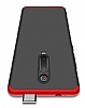 Zore GKK Ays Xiaomi Mi 9T 360 Derece Koruma Siyah Rubber Klf - Resim: 3