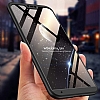 Zore GKK Ays Xiaomi Mi A2 Lite 360 Derece Koruma Siyah-Krmz Rubber Klf - Resim: 4