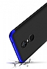 Zore GKK Ays Xiaomi Redmi 5 360 Derece Koruma Siyah-Krmz Rubber Klf - Resim: 4