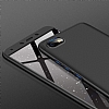Eiroo Protect Fit Xiaomi Redmi 6A 360 Derece Koruma Siyah Rubber Klf - Resim: 1