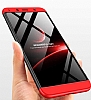 Zore GKK Ays Xiaomi Redmi 7A 360 Derece Koruma Lacivert-Siyah Rubber Klf - Resim: 2