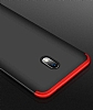 Zore GKK Ays Xiaomi Redmi 8A 360 Derece Koruma Lacivert-Siyah Rubber Klf - Resim: 1