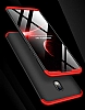 Zore GKK Ays Xiaomi Redmi 8A 360 Derece Koruma Lacivert-Siyah Rubber Klf - Resim 5