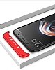 Zore GKK Ays Xiaomi Redmi Note 5 Pro 360 Derece Koruma Krmz Rubber Klf - Resim: 3