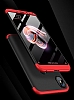 Eiroo Protect Fit Xiaomi Redmi Note 5 Pro 360 Derece Koruma Siyah-Lacivert Rubber Klf - Resim: 3