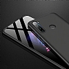 Zore GKK Ays Xiaomi Redmi Note 8 360 Derece Koruma Siyah Rubber Klf - Resim: 4