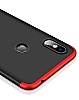 Zore GKK Ays Xiaomi Redmi S2 360 Derece Koruma Gold Rubber Klf - Resim: 3