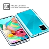 Eiroo Protection Samsung Galaxy M51 360 Derece Koruma effaf Silikon Klf - Resim: 2