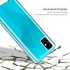 Eiroo Protection Samsung Galaxy M51 360 Derece Koruma effaf Silikon Klf - Resim: 1