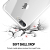 Eiroo Protection iPhone 7 Plus / 8 Plus 360 Derece Koruma effaf Silikon Klf - Resim: 4