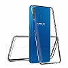 Eiroo Protection Samsung Galaxy A30S 360 Derece Koruma effaf Silikon Klf - Resim: 1