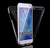 Eiroo Protection Samsung Galaxy J7 Prime / J7 Prime 2 360 Derece Koruma effaf Silikon Klf - Resim: 1