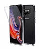 Eiroo Protection Samsung Galaxy Note 9 360 Derece Koruma effaf Silikon Klf