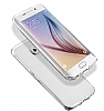 Eiroo Protection Samsung Galaxy S7 Edge 360 Derece Koruma effaf Silikon Klf - Resim 1