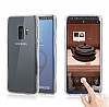 Eiroo Protection Samsung Galaxy S9 360 Derece Koruma effaf Silikon Klf - Resim 6