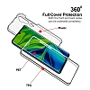 Eiroo Protection Xiaomi Poco X3 360 Derece Koruma effaf Silikon Klf - Resim: 4