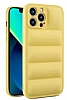 Eiroo Puffer iPhone 12 Pro Max Sar Silikon Klf