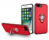 Eiroo Q-Armor iPhone 7 Plus / 8 Plus Selfie Yzkl Ultra Koruma Krmz Klf - Resim 3