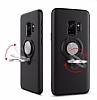 Eiroo Q-Armor Samsung Galaxy S9 Selfie Yzkl Ultra Koruma Siyah Klf - Resim: 3