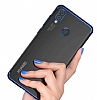 Eiroo Radiant Asus Zenfone Max Pro ZB602KL Lacivert Kenarl effaf Silikon Klf - Resim: 2