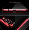 Eiroo Radiant Huawei P Smart Krmz Kenarl effaf Silikon Klf - Resim: 2