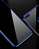 Eiroo Radiant Huawei P Smart Lacivert Kenarl effaf Silikon Klf - Resim: 3