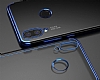 Eiroo Radiant Huawei P20 Lite Siyah Kenarl effaf Rubber Klf - Resim: 2