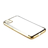 Eiroo Radiant Huawei Y5P Gold Kenarl effaf Silikon Klf - Resim 1