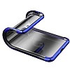 Eiroo Radiant Samsung Galaxy S21 Krmz Kenarl effaf Silikon Klf - Resim: 1