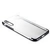 Eiroo Radiant Huawei Y8P Silver Kenarl effaf Silikon Klf - Resim 1