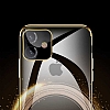 Eiroo Radiant iPhone 11 Lacivert Kenarl effaf Silikon Klf - Resim: 2
