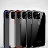 Eiroo Radiant iPhone 11 Pro Rose Gold Kenarl effaf Silikon Klf - Resim: 2