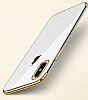 Eiroo Radiant iPhone X / XS Lacivert Kenarl effaf Rubber Klf - Resim: 2