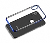 Eiroo Radiant iPhone X / XS Silver Kenarl effaf Silikon Klf - Resim: 2