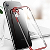 Eiroo Radiant iPhone XR Mavi Kenarl effaf Silikon Klf - Resim: 3