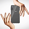 Eiroo Radiant Samsung Galaxy A7 2018 Krmz Kenarl effaf Silikon Klf - Resim 5