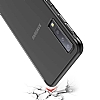 Eiroo Radiant Samsung Galaxy A70 Siyah Kenarl effaf Silikon Klf - Resim: 1