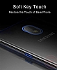 Eiroo Radiant Samsung Galaxy J4 Lacivert Kenarl effaf Silikon Klf - Resim 2