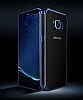 Eiroo Radiant Samsung Galaxy J4 Plus Gold Kenarl effaf Rubber Klf - Resim: 4