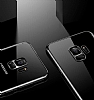 Eiroo Radiant Samsung Galaxy J6 Silver Kenarl effaf Silikon Klf - Resim: 4