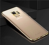 Eiroo Radiant Samsung Galaxy J6 Gold Kenarl effaf Silikon Klf - Resim 5