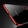 Eiroo Radiant Samsung Galaxy Note 10 Lite Silver Kenarl effaf Silikon Klf - Resim 2