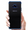 Eiroo Radiant Samsung Galaxy S7 Edge Krmz Kenarl effaf Rubber Klf - Resim: 5